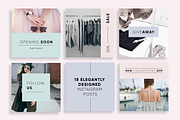 Elegant Instagram Posts, a Social Media Template by Wild Ones (Thumbnail 3 of 6)