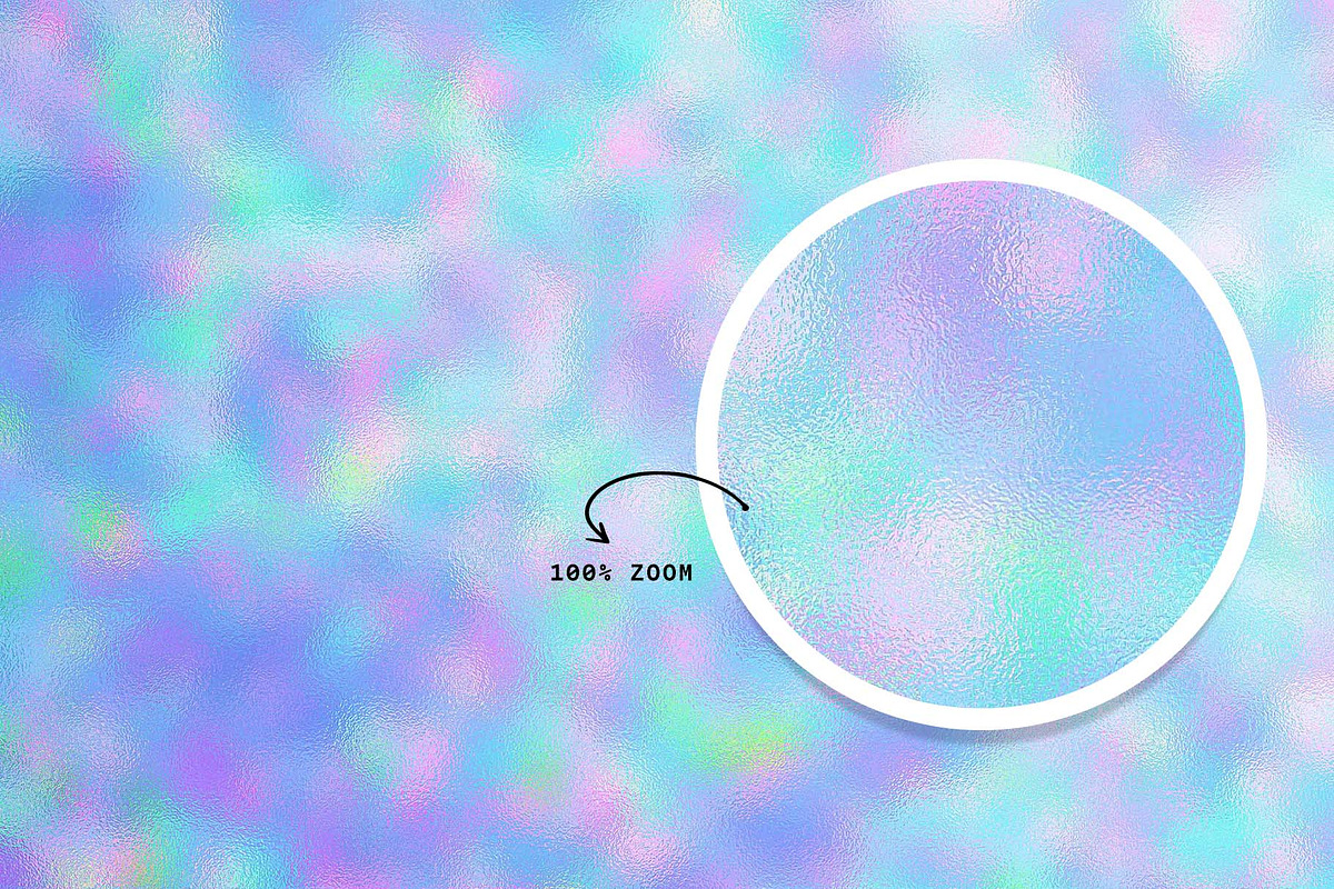 200 Holographic Foil Textures, a Texture Graphic by Pulpixel Design (Photo 6 of 18)