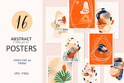 Abstract posters collection, a Texture Illustration by Polanika (Thumbnail 1 of 7)