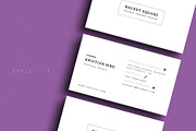 Bring Minimalist Business Card  V.68, a Business Card Template by Ctrl space studio (Thumbnail 4 of 6)