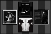 Dark Instagram Posts, a Social Media Template by Midgardians (Thumbnail 5 of 5)
