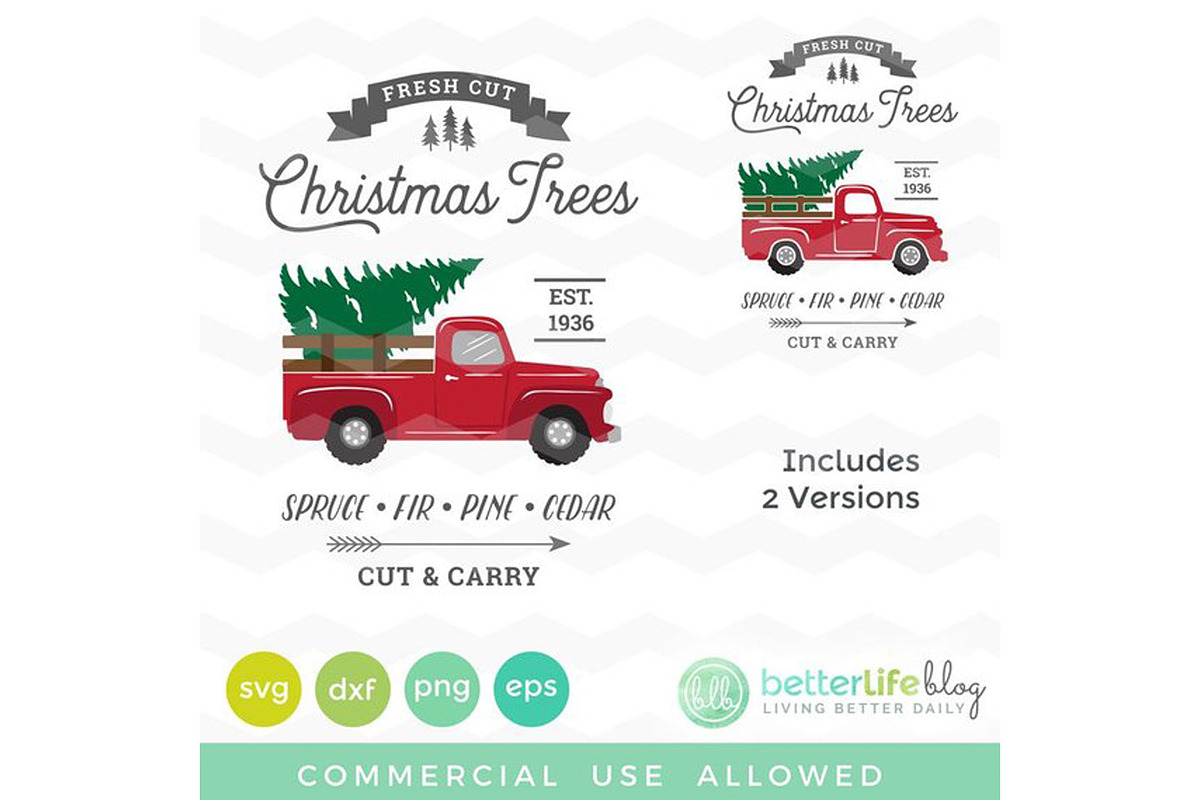 Christmas Tree Truck, an Illustration by betterlifeblog (Photo 1 of 2)
