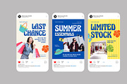 Summer Clearance Sale Instagram Post, a Social Media Template by Neermana (Thumbnail 2 of 4)