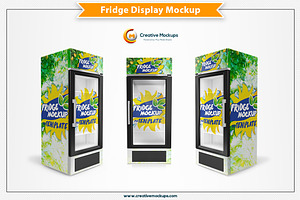Fridge Display Mockup