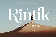Rintik - Modern Elegant Serif