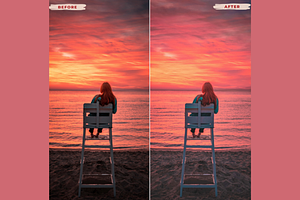 SUNSET Desktop Lightroom Presets