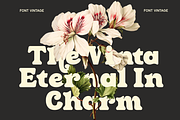 Clin Fiaro - Serif Bold Vintage, a Serif Font by MaikoHatta (Thumbnail 5 of 8)