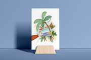 Hand And Gift Silent Greeting Card, a Card Template by RabbitAndPencil (Thumbnail 7 of 7)