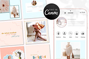 Instagram Templates Bright Fun Boho, a Social Media Template by Macarons and Mimosas (Thumbnail 4 of 8)