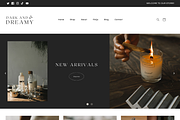 Shopify Template | Dark and Moody, a Templates & Theme by Easy Website Themes (Thumbnail 1 of 6)