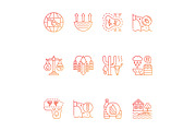 Environmental problems and solutions, an Outline Icon by IMG Visuals (Thumbnail 15 of 23)