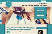 Arches Retro Blog Marketing WP Theme, a WordPress Template by CIAOThemes (Thumbnail 2 of 5)