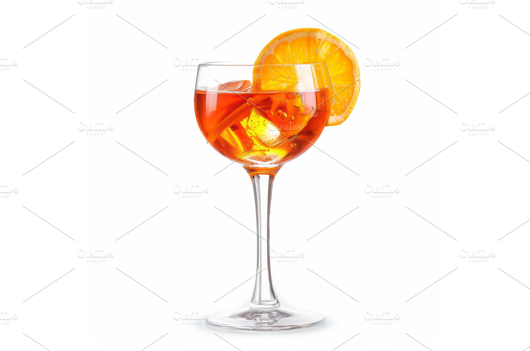 A bright orange cocktail, a Food & Drink Photo by piter.goskov