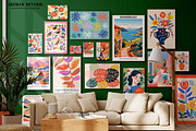 Eclectic Gallery Art - 6 in 1 Bundle, a Background Graphic by Essentially Nomadic (Thumbnail 12 of 21)
