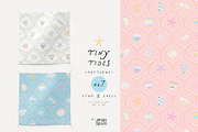 TINY TIDES. Seamless Patterns, a Pattern Graphic by annartdreams (Thumbnail 9 of 11)