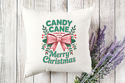 Pink Candy Cane Christmas Club Png, an Illustration by Designking (Thumbnail 6 of 6)
