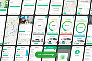 EV Charging App Mobile UI KIT, an App Template by UICreative (Thumbnail 3 of 4)