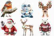 Christmas Characters Png, an Illustration by Craft Nest (Thumbnail 3 of 6)