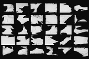 Torn Paper Textures & Ripped Mockups, a Texture Graphic by Gravito (Thumbnail 3 of 9)