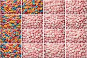 Colorful Fluffy Fur Balls Wallpaper, a Texture Graphic by Forhadx5 (Thumbnail 4 of 4)