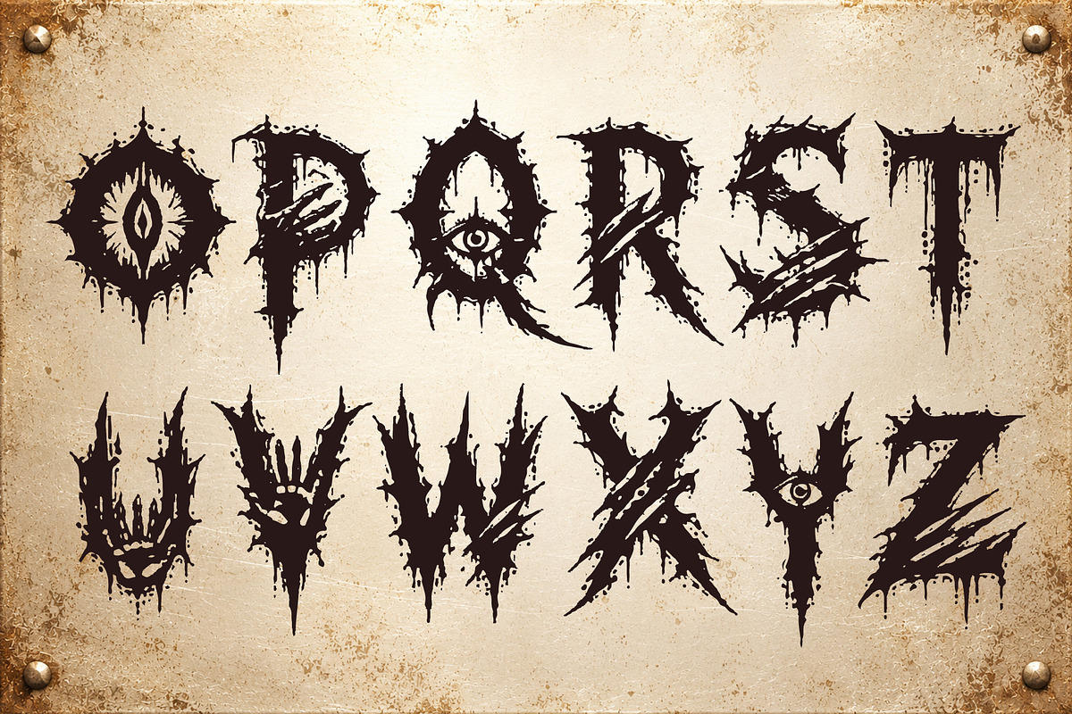 AGERDON - Brutal Grunge Core, a Handwritten Font by HypeWorksCo (Photo 8 of 10)