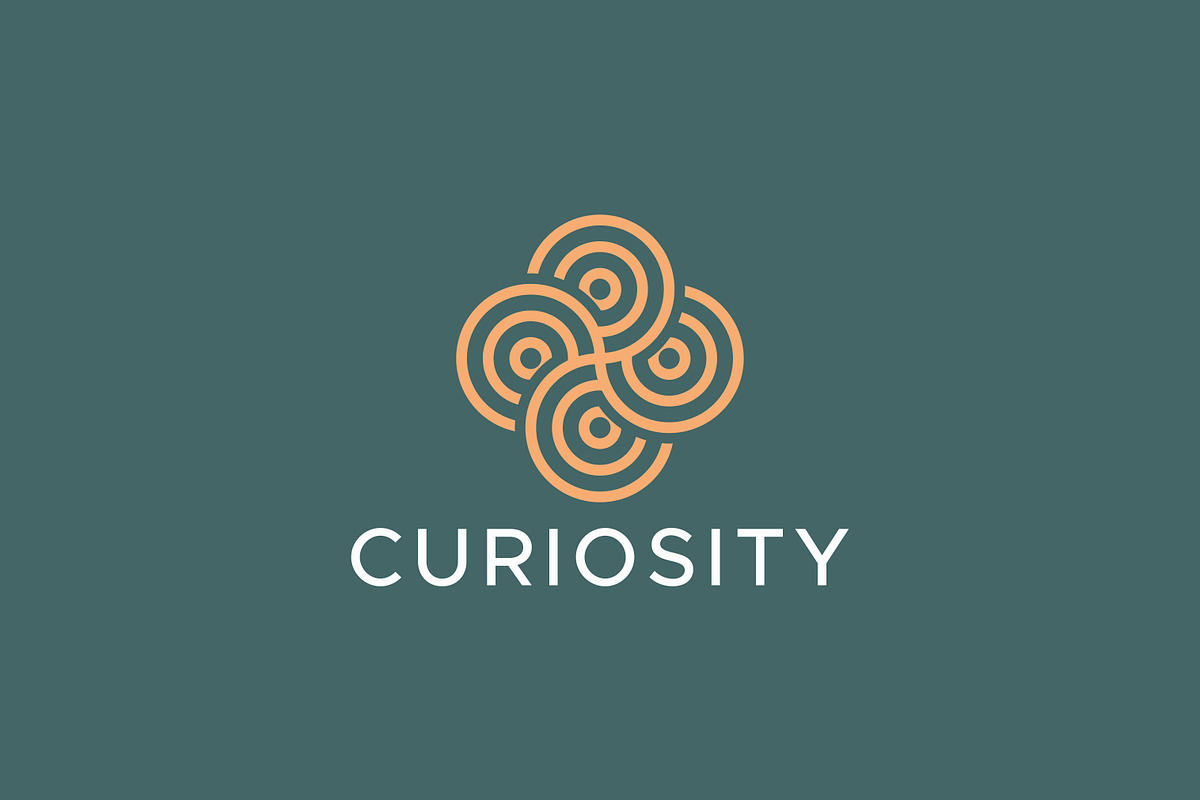 Abstract Geometric Line Circle Logo, a Branding & Logo Template by Signatoro (Photo 2 of 2)