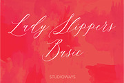 Lady Slippers Basic 4 Pak, a Script Font by STUDIOWAYS (Thumbnail 3 of 11)