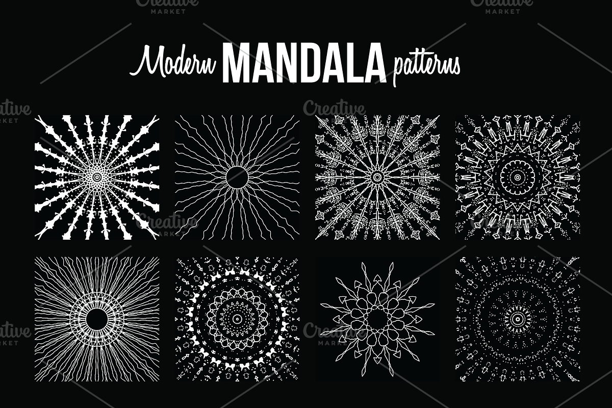 Modern mandala collection, an Illustration by The Odd Seed (Photo 19 of 27)