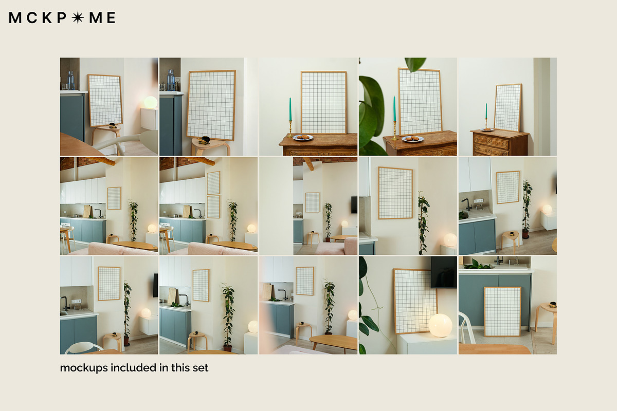 Zara's Apt.vol.01: interior mockups, a Merchandise Mockup by MCKP*ME (Photo 2 of 19)