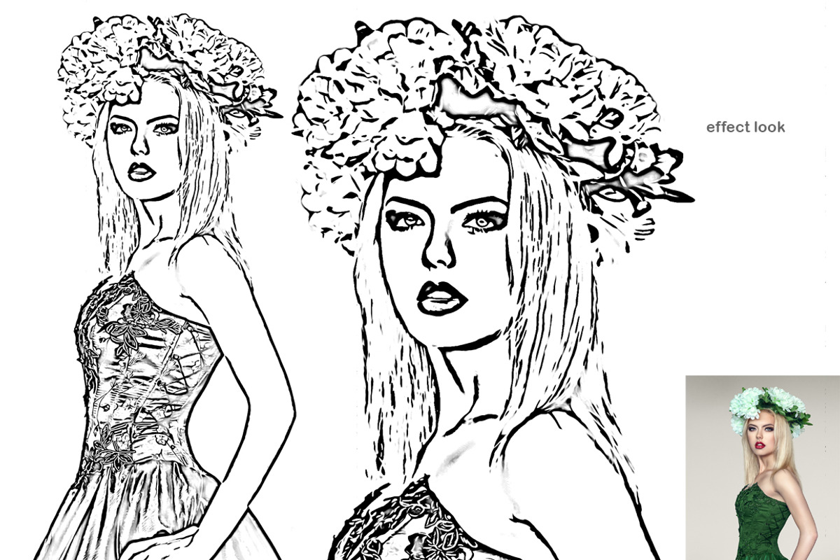 Photo Outline Action, an Action Add-On by MRI STUDIO (Photo 2 of 12)