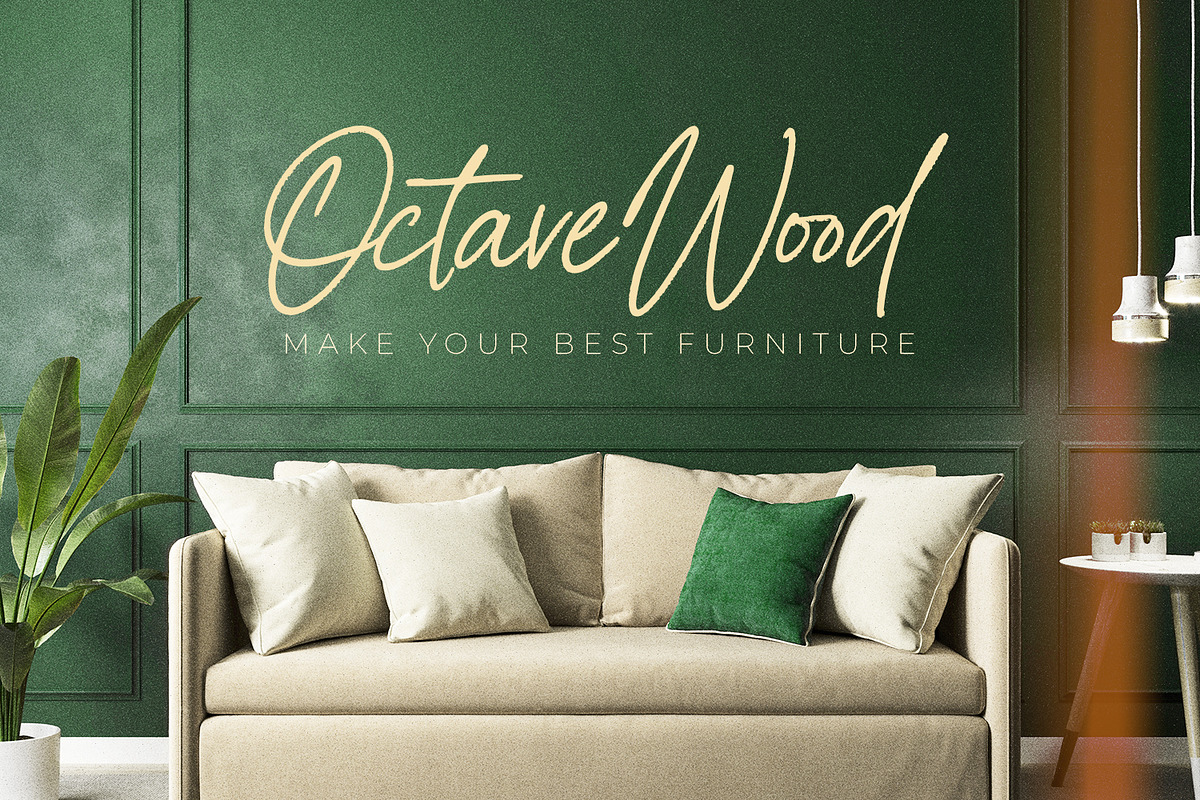 Bonfires, a Script Font by Ditatype (Photo 7 of 10)
