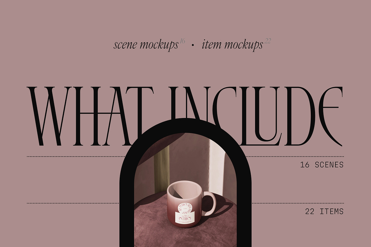ETHE - Mug mockups set v2, a Cups & Container Mockup by Creatoom (Photo 10 of 15)