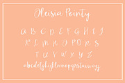OLEISIA SCRIPT, a Script Font by IsikChic (Thumbnail 3 of 6)
