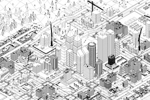 Low Poly Megapolis Premium Pack