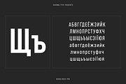 Bebas Neue Pro - Middle Italic, a Sans Serif Font by Dharma Type (Thumbnail 7 of 11)