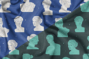 Antique statues and flowers, a Decorative Illustration by Popova (Thumbnail 6 of 11)