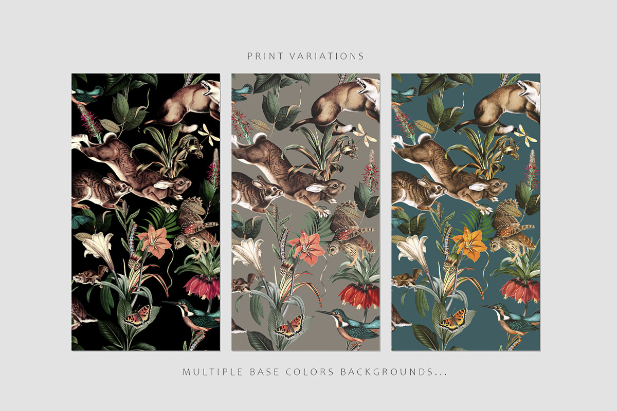 Garden, luxury SS2024 Print, a Wallpaper Graphic by Luiz da Rolt Grathwohl (Photo 5 of 12)