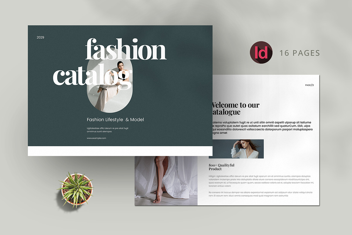 Landscape Catalog Brochure, a Brochure Template by Pixelpick (Photo 1 of 9)