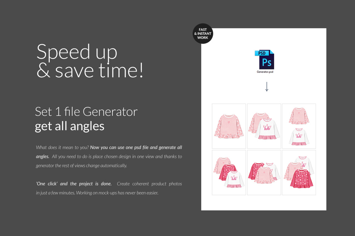 Baby Longsleeve with Flounce Mock-up, a Shirt Mockup by Mocca Mockups Store (Photo 3 of 22)