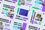 Seminar Business Feed Instagram Post, a Social Media Template by SquidPixey (Thumbnail 6 of 6)