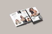 A4 Book Mockup, a Books & Magazine Mockup by NyakBiett (Thumbnail 3 of 6)