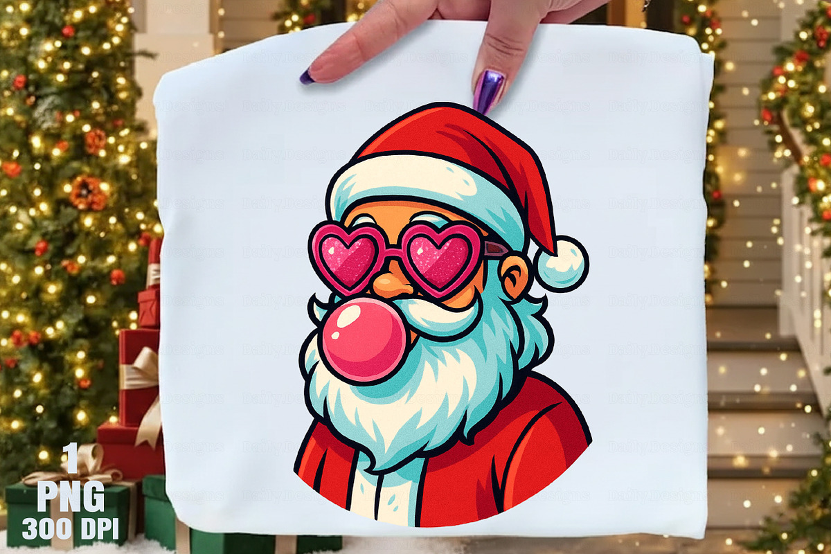 Pink Santa Png Santa Clipart Christm, an Illustration by Daily.Designs (Photo 10 of 10)