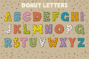 Donut  Letters, an Illustration by DeepFuze (Thumbnail 2 of 4)