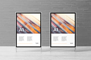 A1 Poster Mockup, an Advertising Mockup by zpackcreative (Thumbnail 1 of 4)