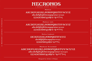 Necronos - Serif Font Family