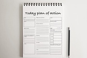 20 HandDrawn Printing Planner Layout, a Graphic by Character (Thumbnail 4 of 10)
