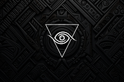 Minimalist Tribal Gaming Logo, a Branding & Logo Template by Luxury Logos (Thumbnail 2 of 4)