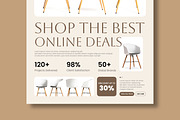 Furniture Product Catalog Template, a Brochure Template by MightyDesign (Thumbnail 3 of 8)