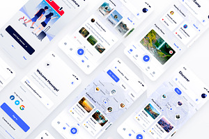 Travel & Discovery Mobile UI Kit