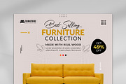 Furniture Social Media Banner Design, a Marketing Template by Photoshop Action (Thumbnail 6 of 26)